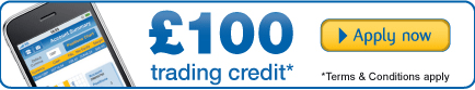 &pound;100 Free Trading Credit