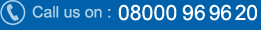 Call us on: 0800 969 620